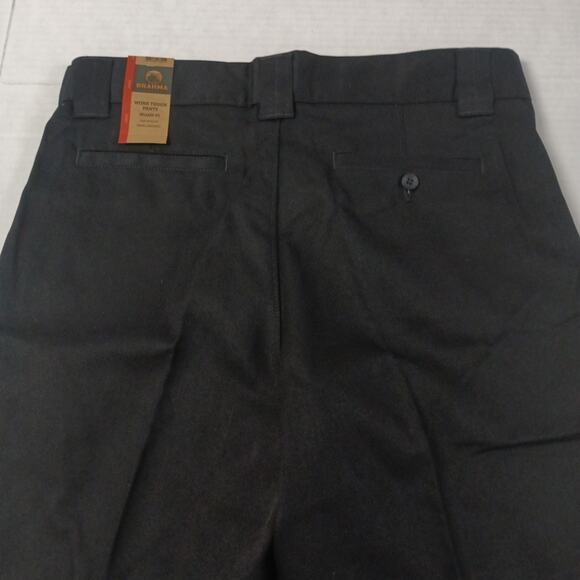 Brahma Men's Work Tough Pants Size 34x32 Black Relaxed Fit - Picture 6 of 7